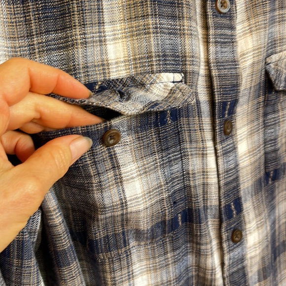 O’Neill Aztec flannel shirt men’s - Picture 16 of 17